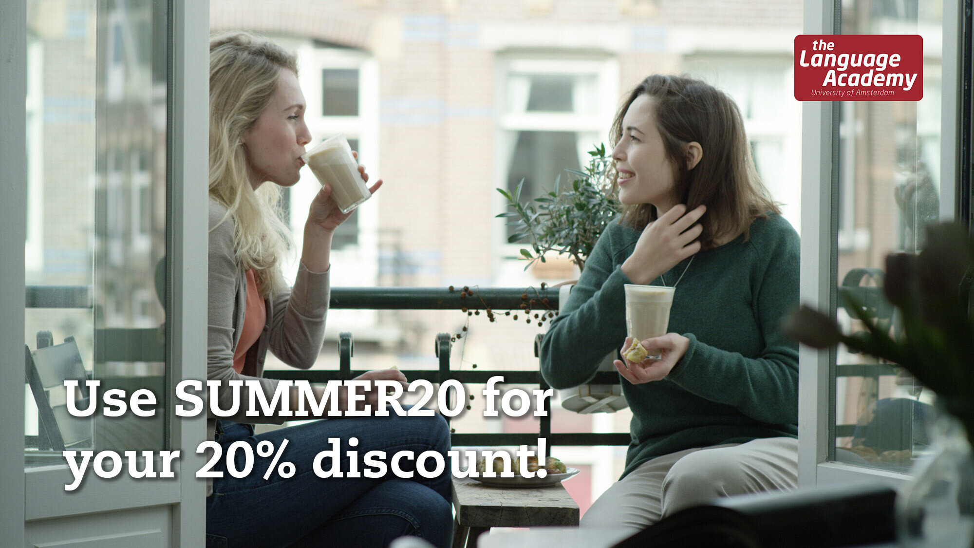 20% korting met kortingscode SUMMER20!